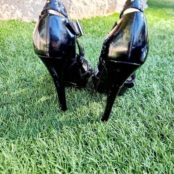 Women's Paprika studded open toed heels - Picture 8 of 12